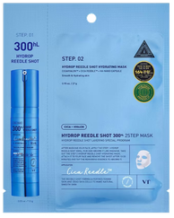 VT COSMETICS Hydrop Reedle Shot 300hL 2-Step auduma sejas maska, 1 gab.