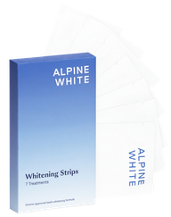 ALPINE WHITE Whitening zobu balināšanas plāksnītes, 7 gab.
