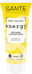 SANTE With Lemon and Orange Fragrance Energy dušo gelis, 200 ml