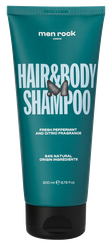 MEN ROCK Hair & Body šampūns, 200 ml