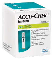 ACCU-CHEK Instant testa strēmeles, 50 gab.