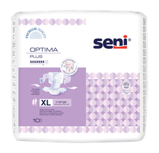 SENI Optima Plus XL (105-155 cm) autiņbiksītes, 10 gab.