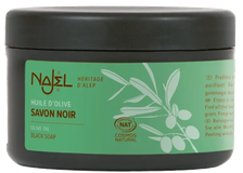 NAJEL Black Soap Without Perfume ziepes, 200 ml