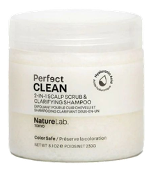 NATURE LAB. TOKYO Perfect Clean 2-In-1 Scalp Scrub & Clarifying šampūns, 200 ml