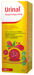 URINAL sīrups, 150 ml