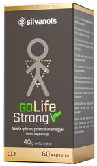 SILVANOLS GoLife Strong V kapsulas, 60 gab.