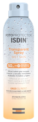 ISDIN Fotoprotector SPF50 Wet Skin Transparent sprejs, 250 ml