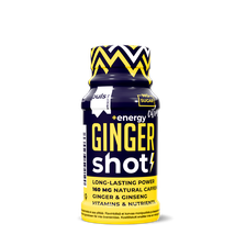 PULS NUTRITION Energy shot + ginger pudelīte, 60 ml
