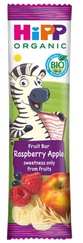 HIPP Organic Fruit Raspberry in Banana Apple batoniņš, 23 g