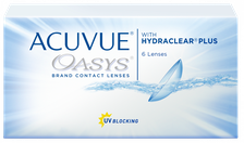 ACUVUE Oasys BC 8,4/-5.25 kontaktlēcas, 6 gab.