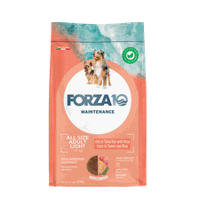 FORZA10 Maintenance Adult All Size Light Ar Tunci Un Rīsiem, Suņiem sausā barība, 12 kg