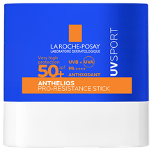 LA ROCHE-POSAY UVSport Pro-Resistance Stick SPF50, vandeniui ir prakaitui atsparus  apsauginis kremas nuo saulės, 10 ml