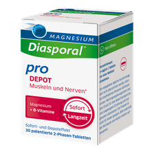 MAGNESIUM DIASPORAL Pro Depot Muskuļiem Un Nerviem tabletes, 30 gab.