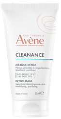 AVENE Cleanance Detox sejas maska, 50 ml