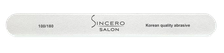 SINCERO SALON Profesional 100/180 Balta nagu vīlīte, 1 gab.
