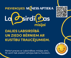 “Mēness aptieka” uzsāk “Labsirdības misiju”