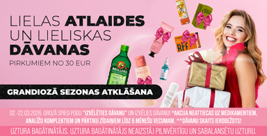 Grandiozās sezonas atklāšanas akcijas noteikumi 2026