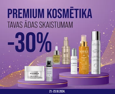 Premium kosmētikai -30%