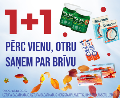 Pērc vienu, otrs par brīvu
