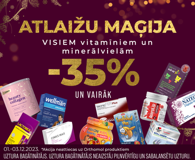 Vitamīni -35%