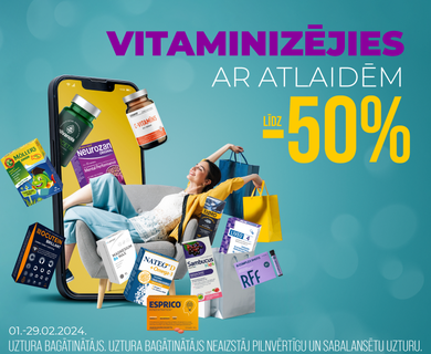 Vitamins up to -50%