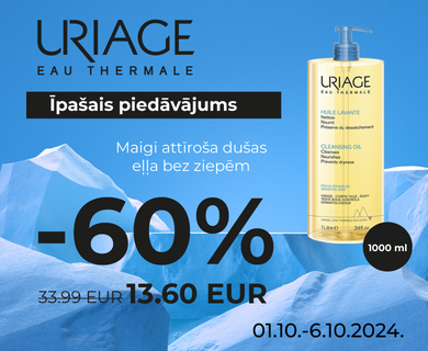 URIAGE Cleansing oil dušas eļļai -60%