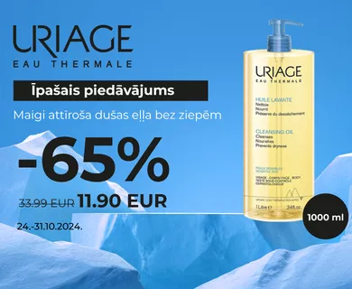 Uriage dušas eļļai -65%  atlaide