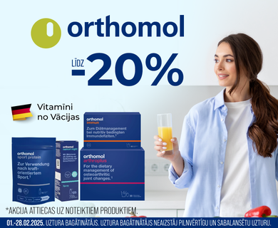 Orthomol produktiem atlaides līdz -20%