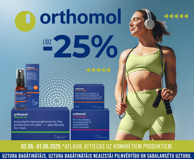 Discounts on ORTHOMOL products up to -25%