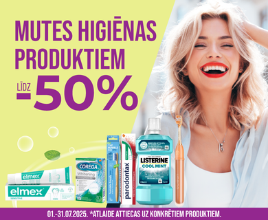 Up to 50% off on oral hygiene products