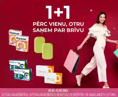 Pērkot vienu, otrs dāvanā