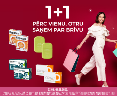 Pērkot vienu, otrs dāvanā
