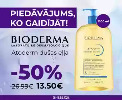 BIODERMA Atoderm dušas eļļai -50% atlaide