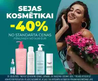 Sejas kosmētikai atlaides -40%