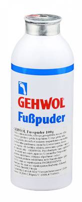 GEHWOL Fusspuder pūderis, 100 g