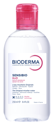 BIODERMA attīrošs micelārais ūdens jutīgai ādai SENSIBIO H2O, 250 ml