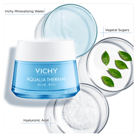 VICHY Aqualia Thermal Rich крем для лица, 50 мл