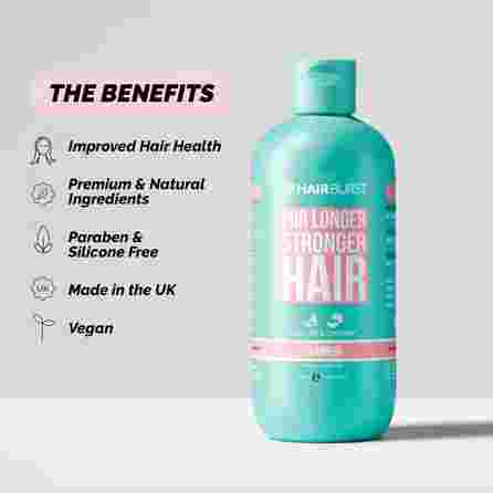 HAIRBURST for Longer Stronger Hair shampoo, 350 ml