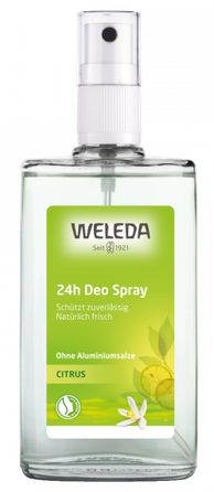 WELEDA Citrusu izsmidzināmais dezodorants, 100 ml