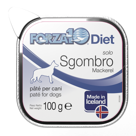 Solo Diet Mackerel, For Dogs pâté, 100 g