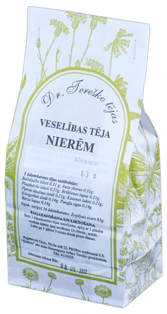DR.TEREŠKO Nierēm veselības beramā tēja, 63 g