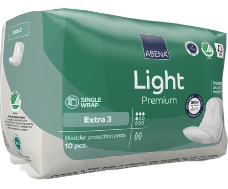 ABENA Light Extra 3 uroloģiskie ieliktņi, 10 gab.