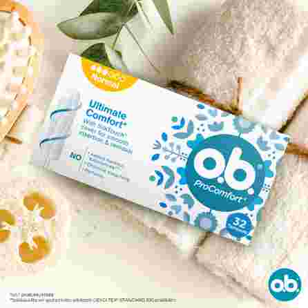 O.B. Ultimate Comfort Normal tampons, 32 pcs.