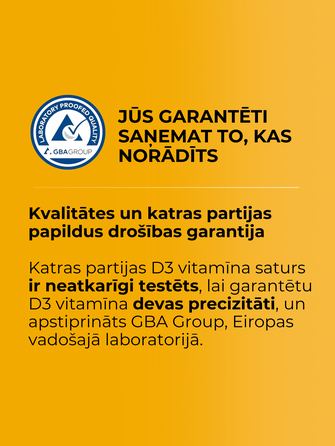 LYL sunD3 ProCaps 4000 S kapsulas, 60 gab.
