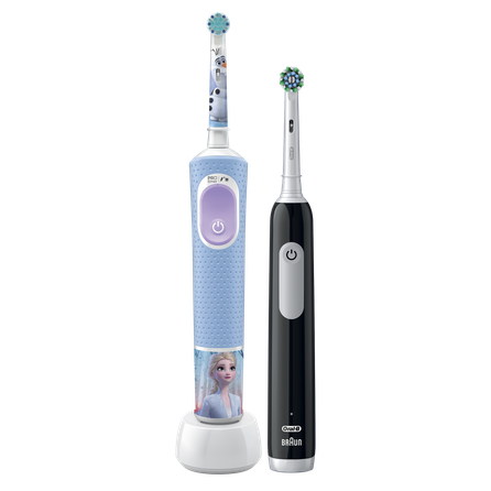 ORAL-B Vitality PRO + Frozen Pro Kids 3+ electric toothbrush, 2 pcs.