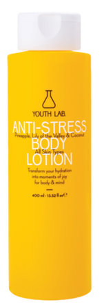 YOUTH LAB Anti-Stress Pineapple ķermeņa losjons, 400 ml