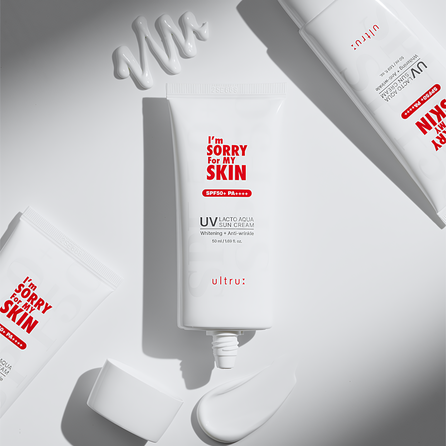 I'M SORRY FOR MY SKIN Lacto Aqua Sun saules aizsargkrēms, 50 ml