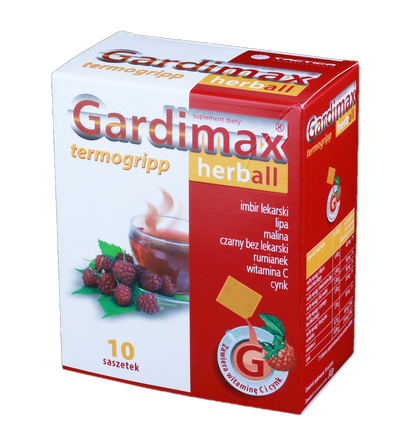 GARDIMAX   Termogripp Herbal paciņas, 10 gab.