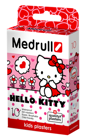 MEDRULL Hello Kitty bandage, 10 pcs.