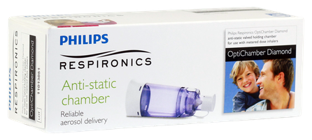 PHILIPS Respironics OptiChamber Diamond chamber, 1 pcs.